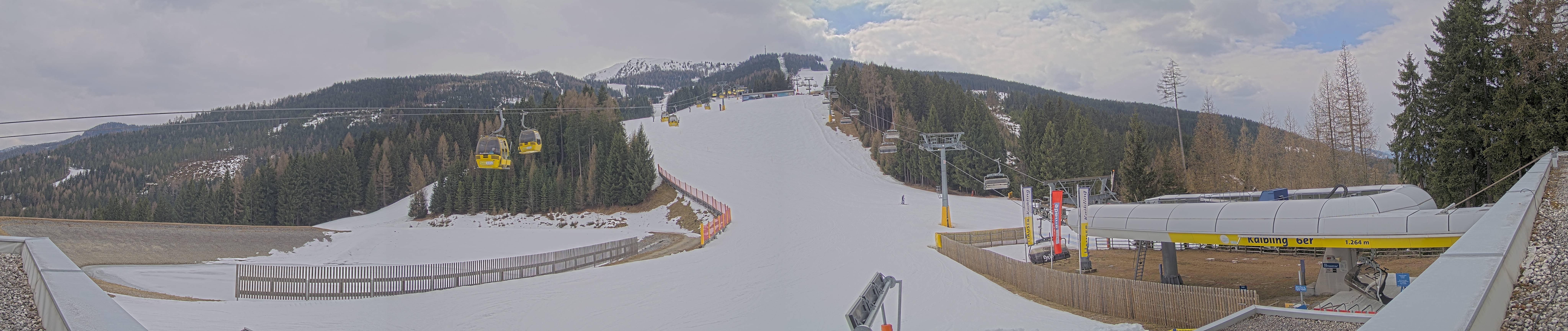 Archiv Foto Webcam Hauser Kaibling: Talstation Kaibling 6er