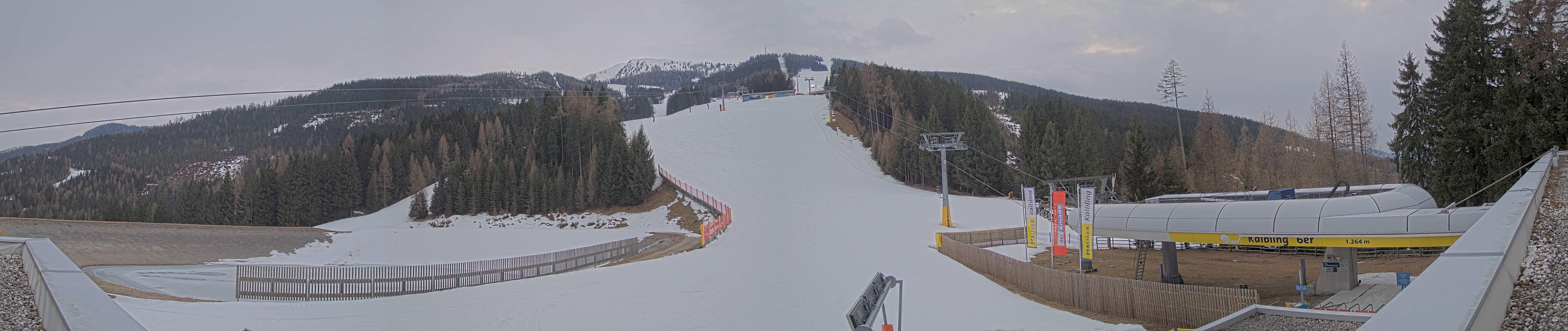 Archiv Foto Webcam Hauser Kaibling: Talstation Kaibling 6er