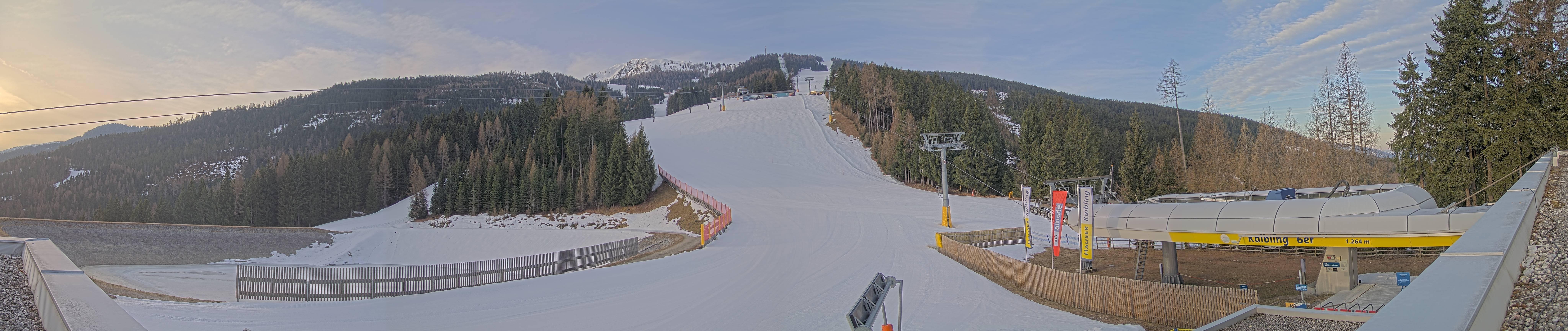 Archiv Foto Webcam Hauser Kaibling: Talstation Kaibling 6er
