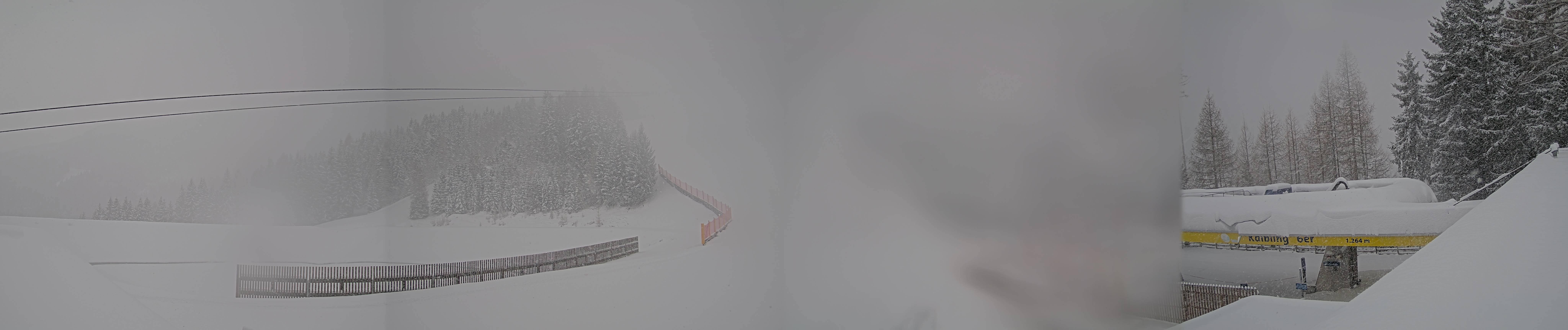 Archiv Foto Webcam Hauser Kaibling: Talstation Kaibling 6er