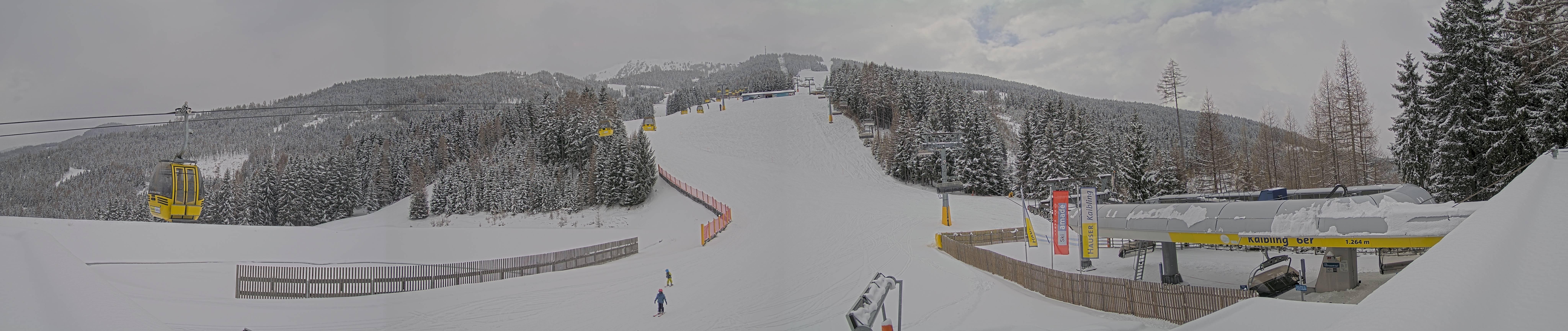 Archiv Foto Webcam Hauser Kaibling: Talstation Kaibling 6er