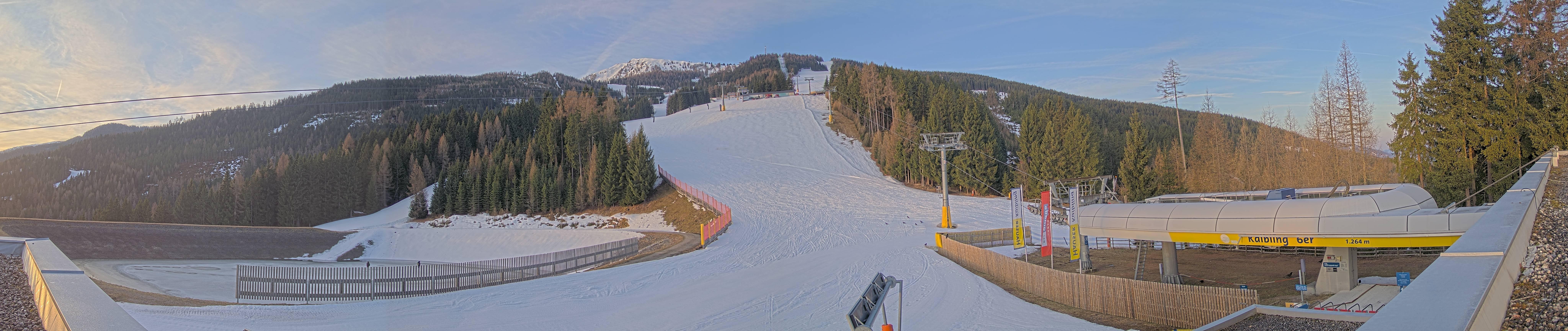 Archiv Foto Webcam Hauser Kaibling: Talstation Kaibling 6er