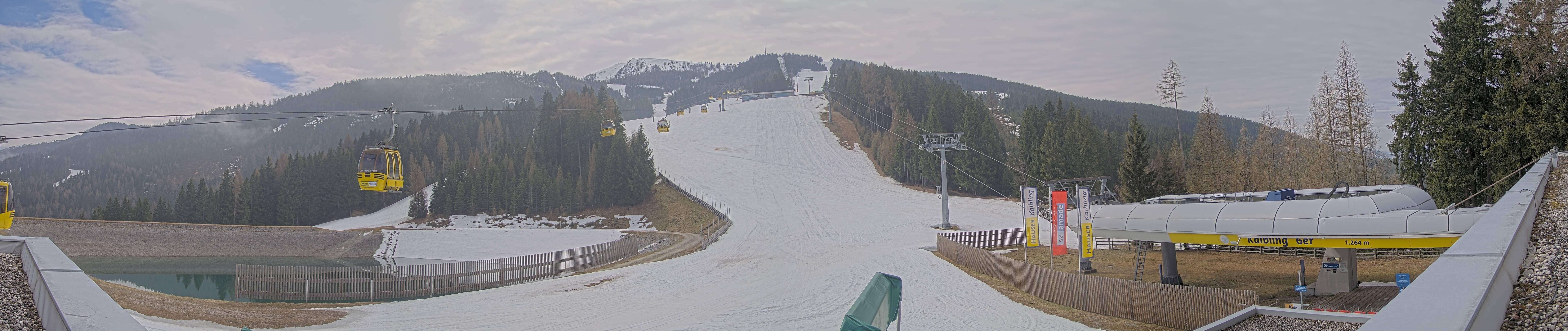 Archiv Foto Webcam Hauser Kaibling: Talstation Kaibling 6er
