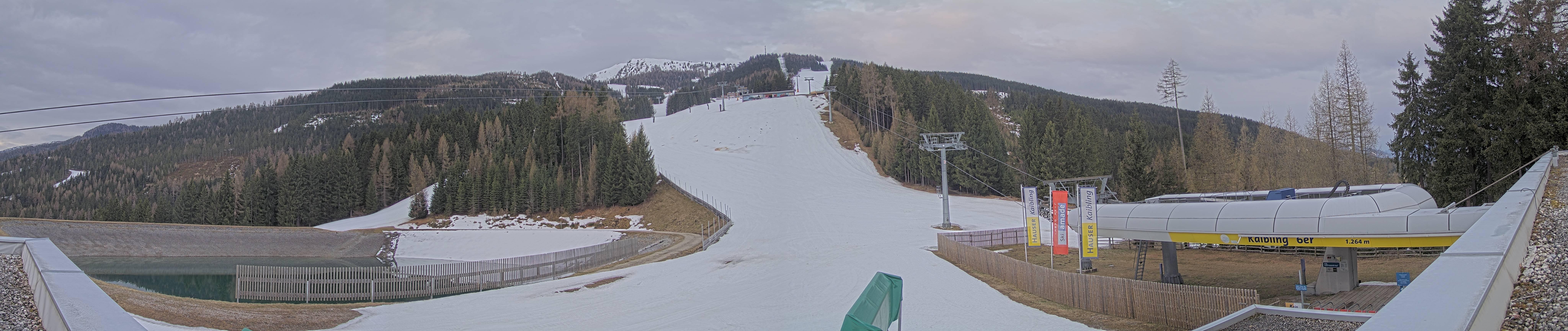 Archiv Foto Webcam Hauser Kaibling: Talstation Kaibling 6er