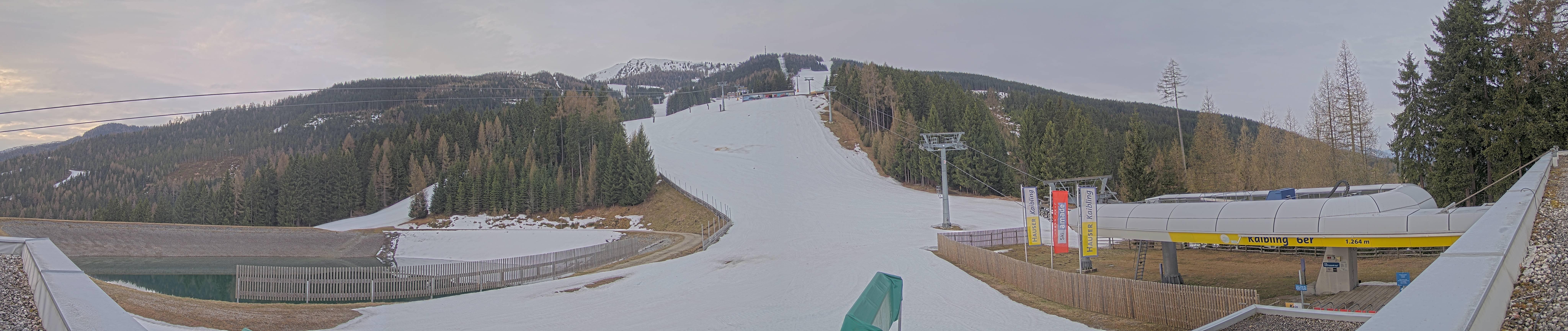 Archiv Foto Webcam Hauser Kaibling: Talstation Kaibling 6er