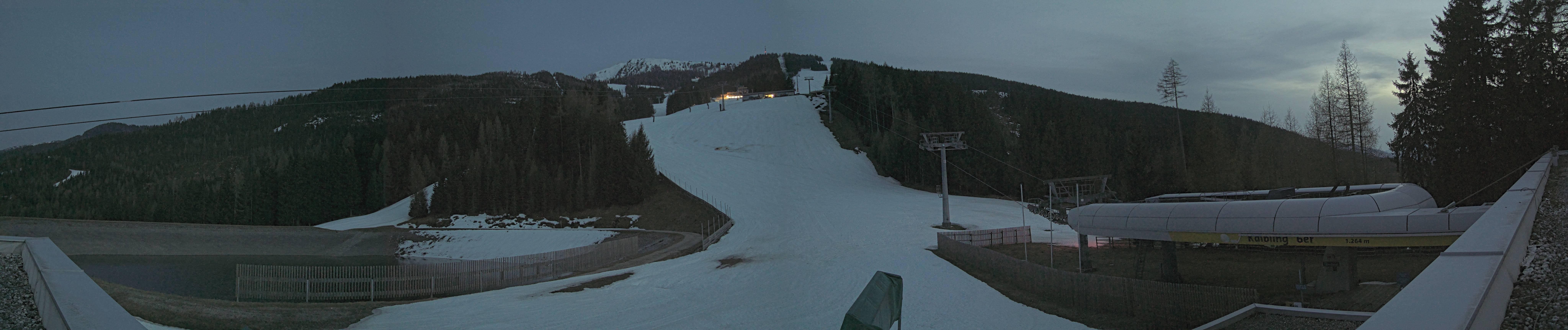 Archiv Foto Webcam Hauser Kaibling: Talstation Kaibling 6er