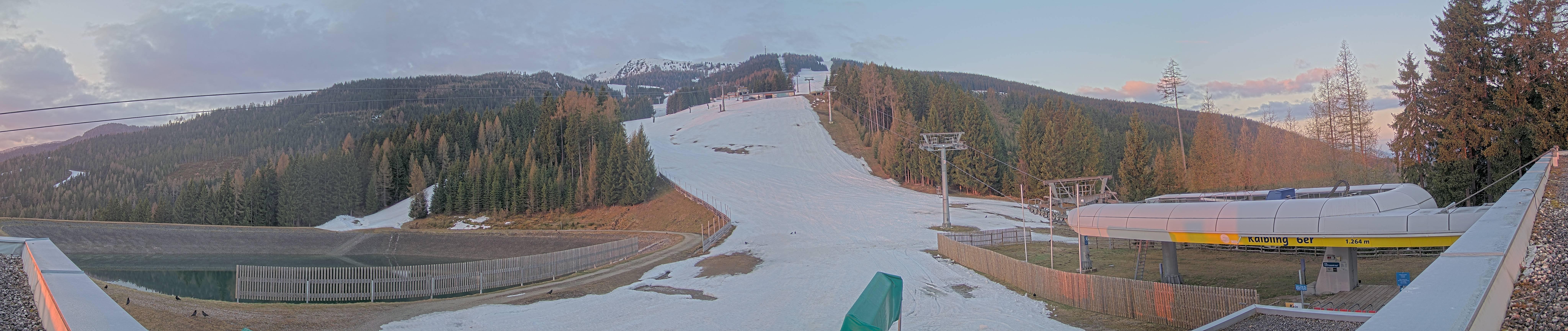 Archiv Foto Webcam Hauser Kaibling: Talstation Kaibling 6er