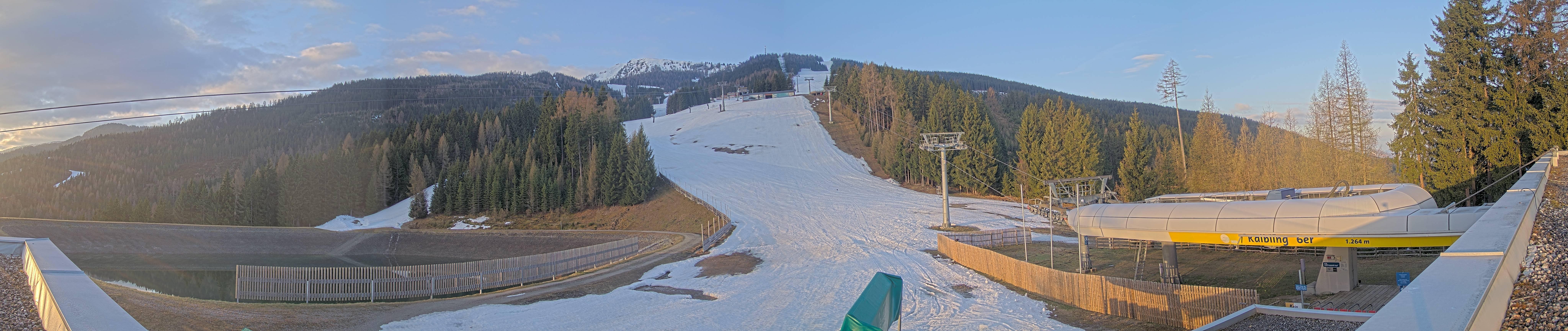 Archiv Foto Webcam Hauser Kaibling: Talstation Kaibling 6er