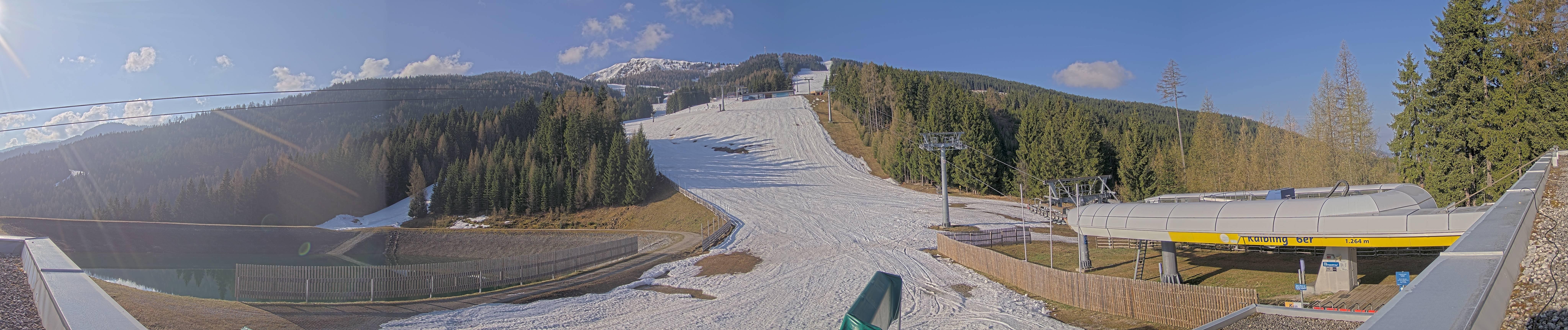 Archiv Foto Webcam Hauser Kaibling: Talstation Kaibling 6er