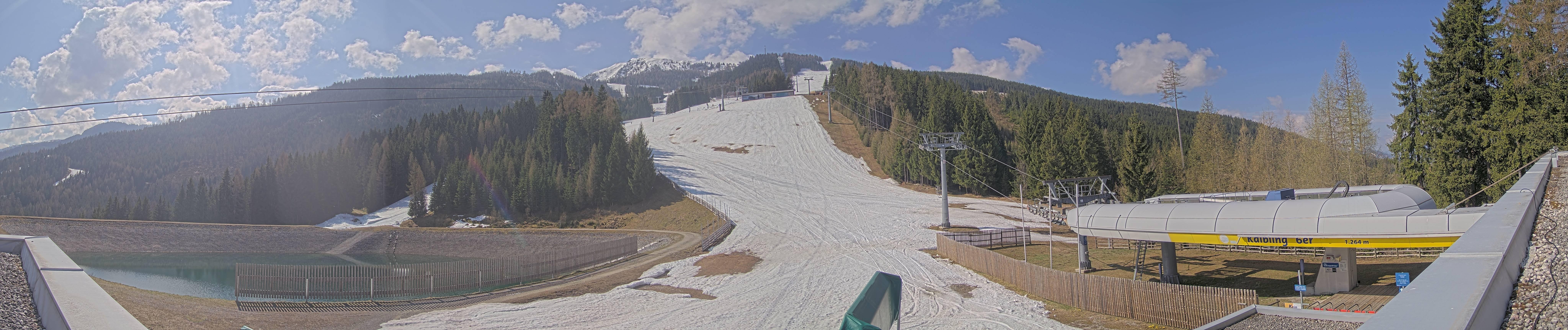 Archiv Foto Webcam Hauser Kaibling: Talstation Kaibling 6er