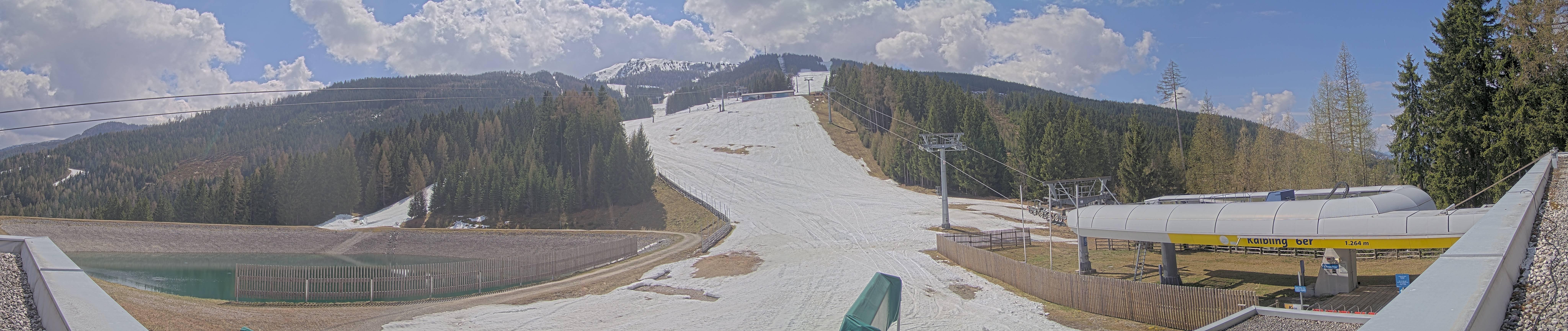 Archiv Foto Webcam Hauser Kaibling: Talstation Kaibling 6er