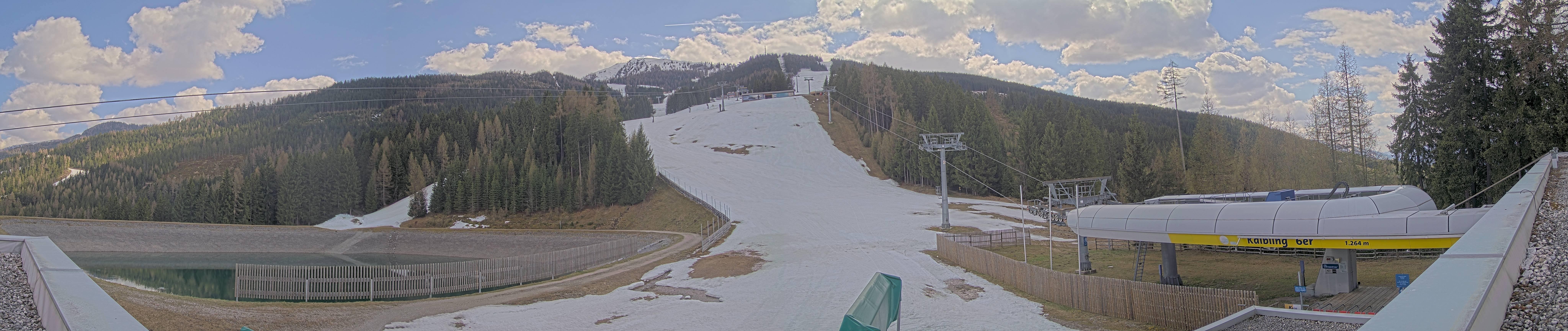 Archiv Foto Webcam Hauser Kaibling: Talstation Kaibling 6er