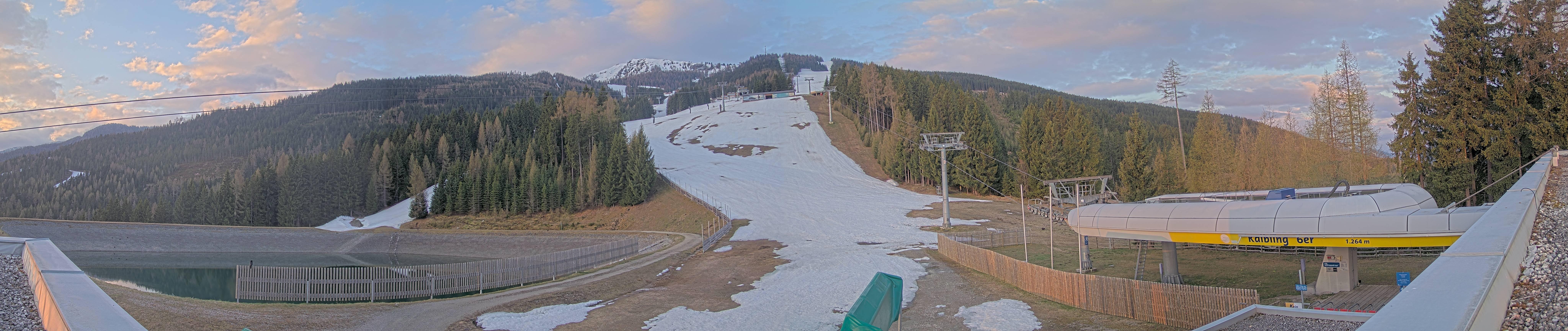 Archiv Foto Webcam Hauser Kaibling: Talstation Kaibling 6er