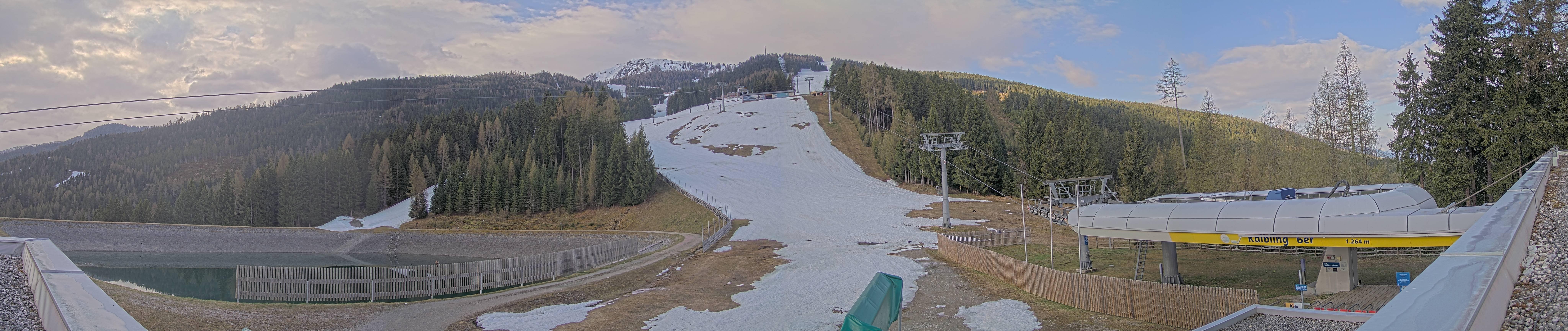 Archiv Foto Webcam Hauser Kaibling: Talstation Kaibling 6er