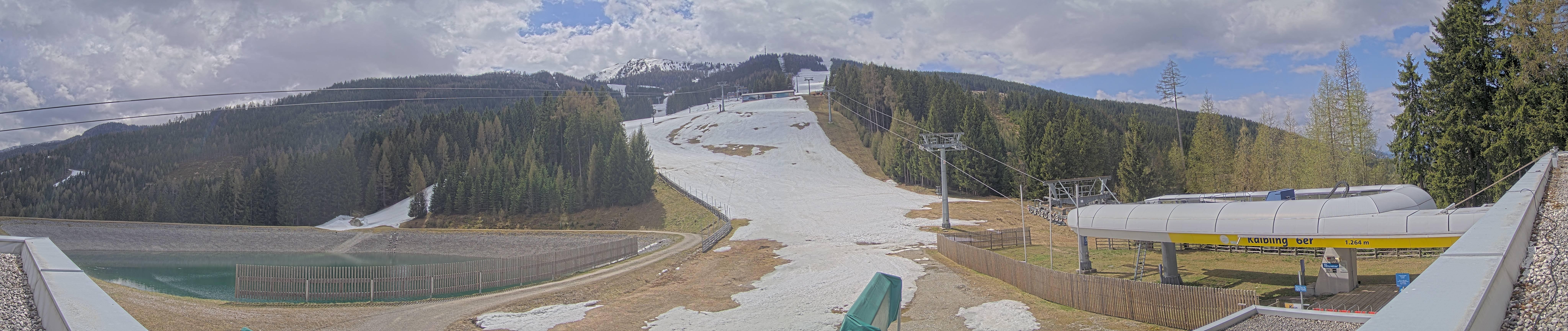 Archiv Foto Webcam Hauser Kaibling: Talstation Kaibling 6er