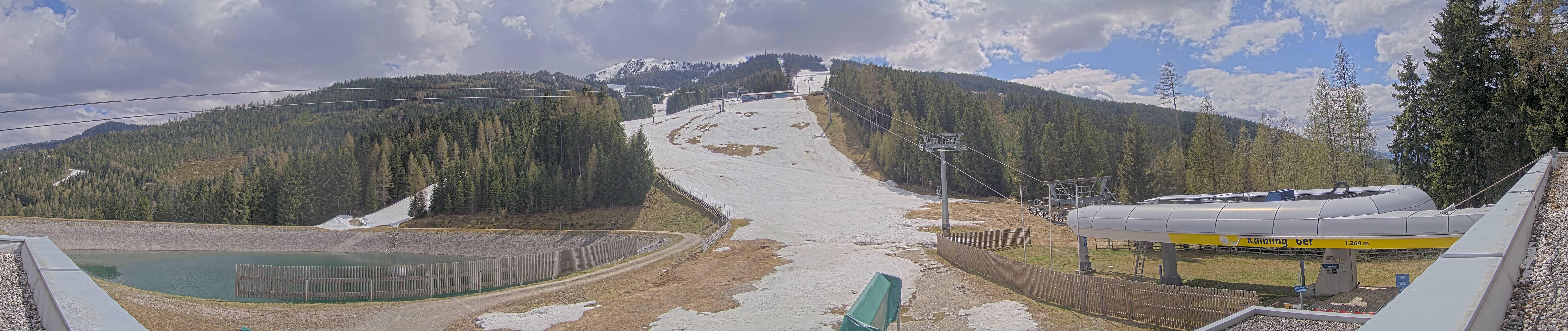 Archiv Foto Webcam Hauser Kaibling: Talstation Kaibling 6er