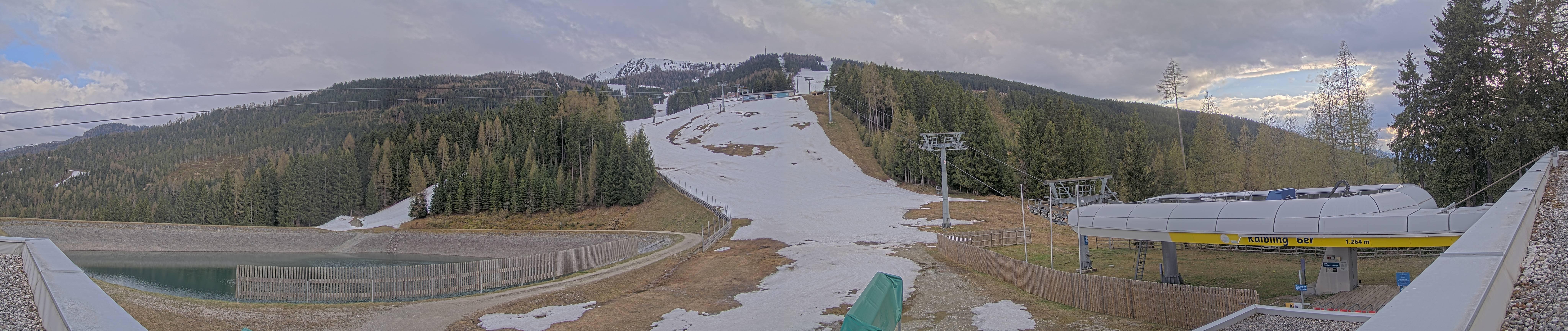 Archiv Foto Webcam Hauser Kaibling: Talstation Kaibling 6er