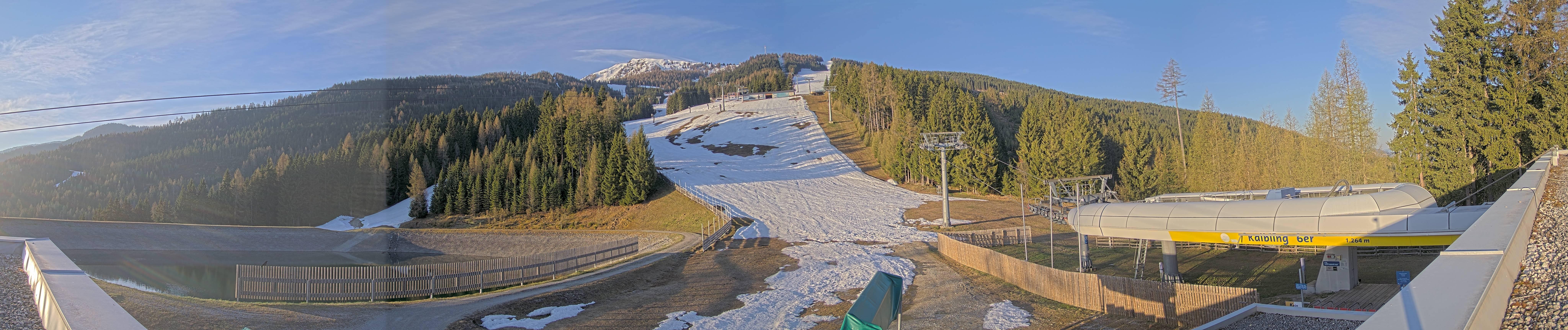 Archiv Foto Webcam Hauser Kaibling: Talstation Kaibling 6er