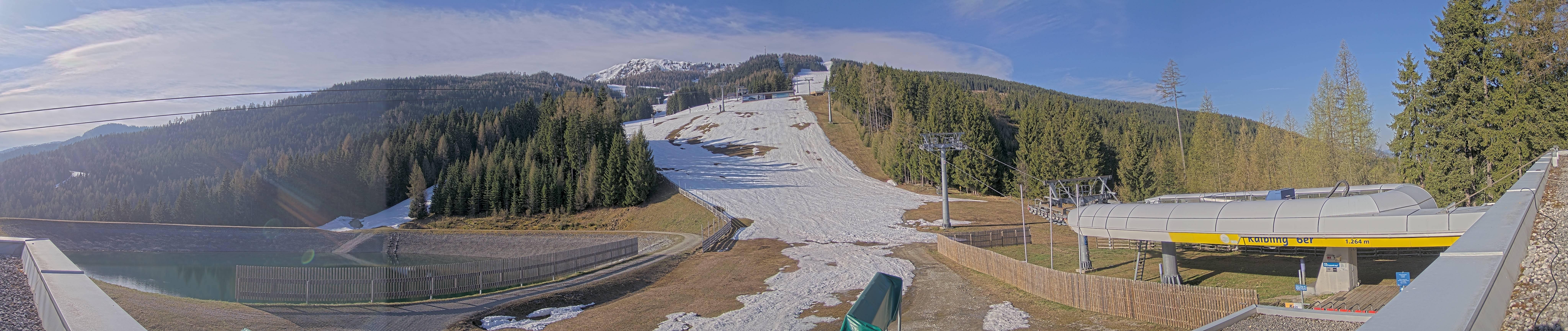 Archiv Foto Webcam Hauser Kaibling: Talstation Kaibling 6er