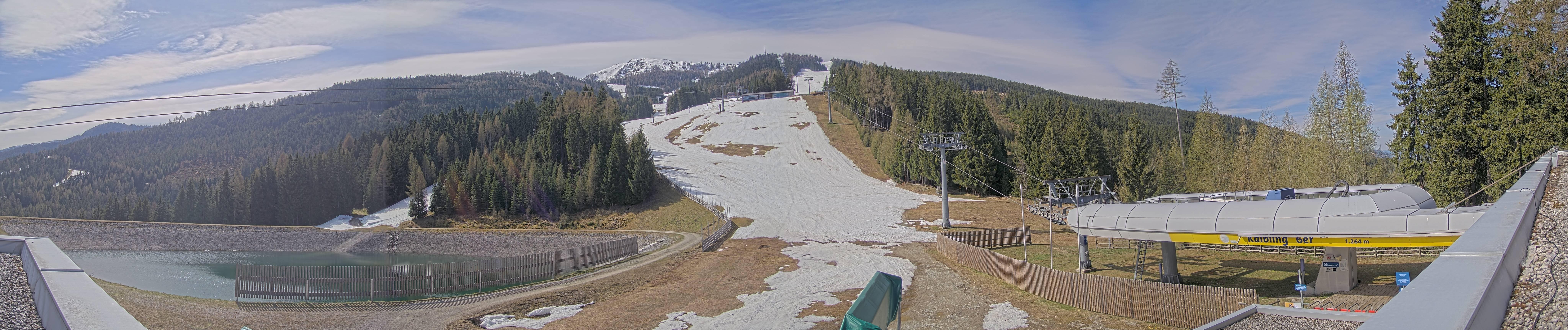 Archiv Foto Webcam Hauser Kaibling: Talstation Kaibling 6er