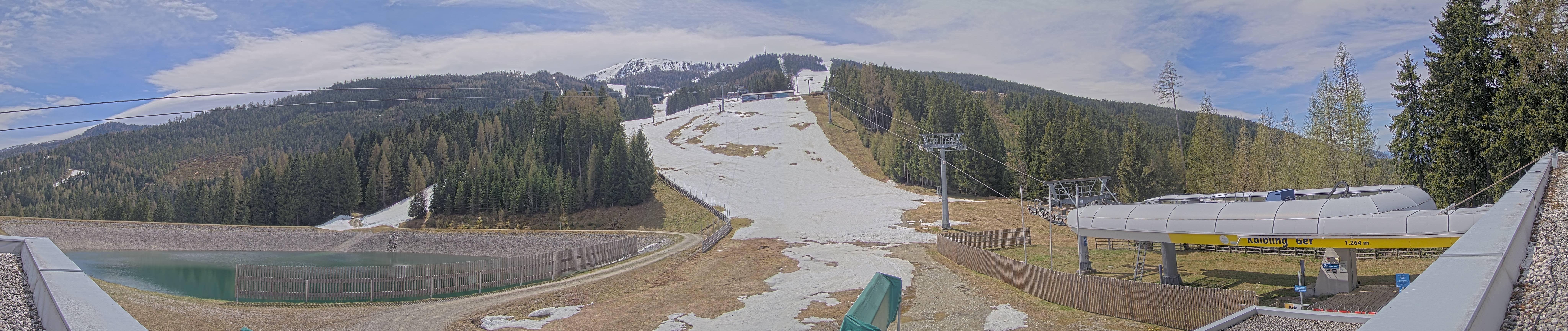 Archiv Foto Webcam Hauser Kaibling: Talstation Kaibling 6er