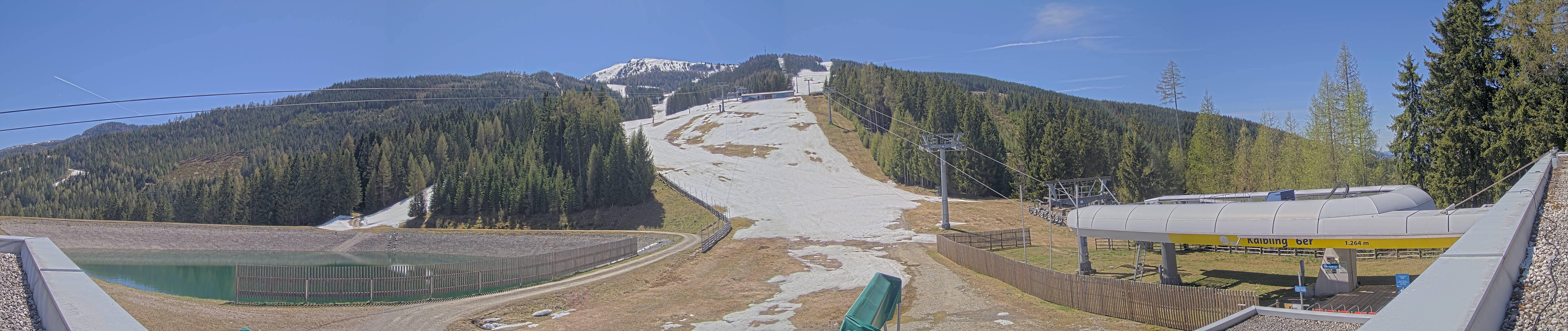 Archiv Foto Webcam Hauser Kaibling: Talstation Kaibling 6er