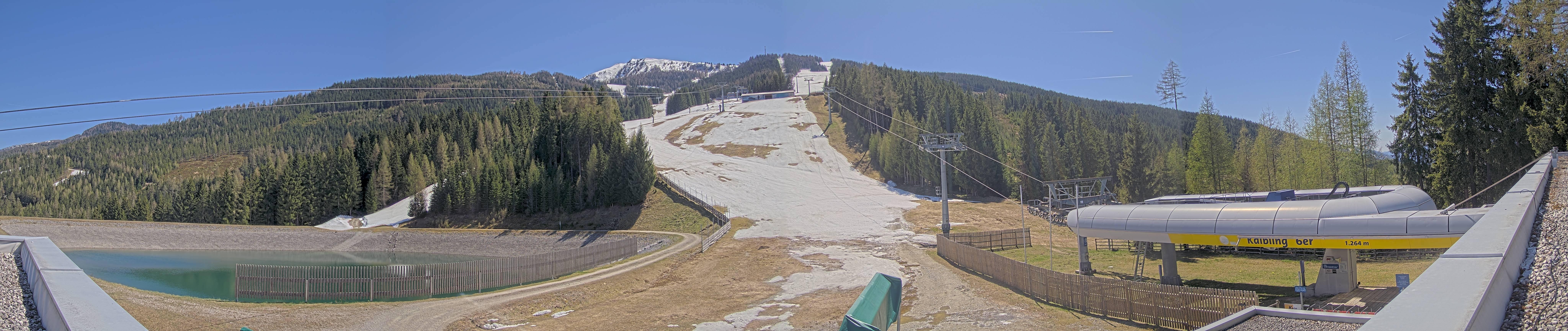 Archiv Foto Webcam Hauser Kaibling: Talstation Kaibling 6er