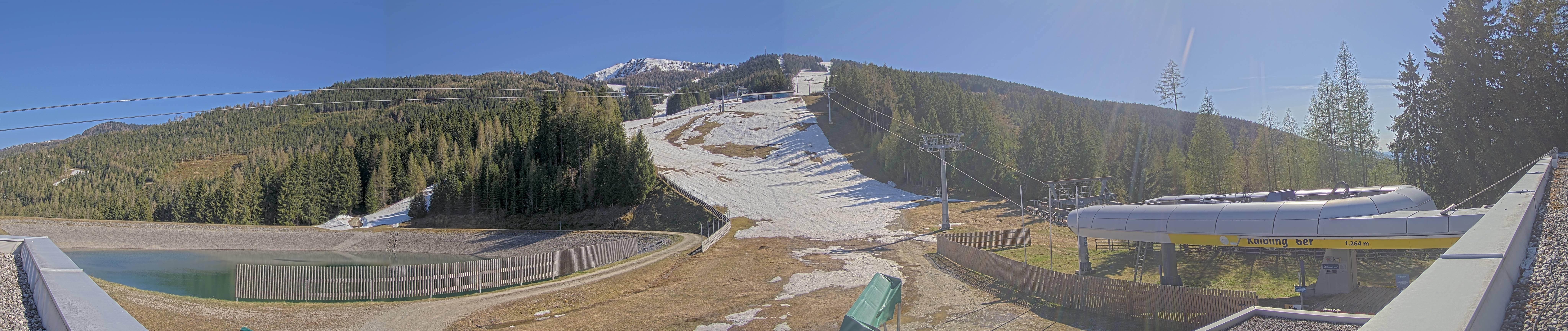 Archiv Foto Webcam Hauser Kaibling: Talstation Kaibling 6er