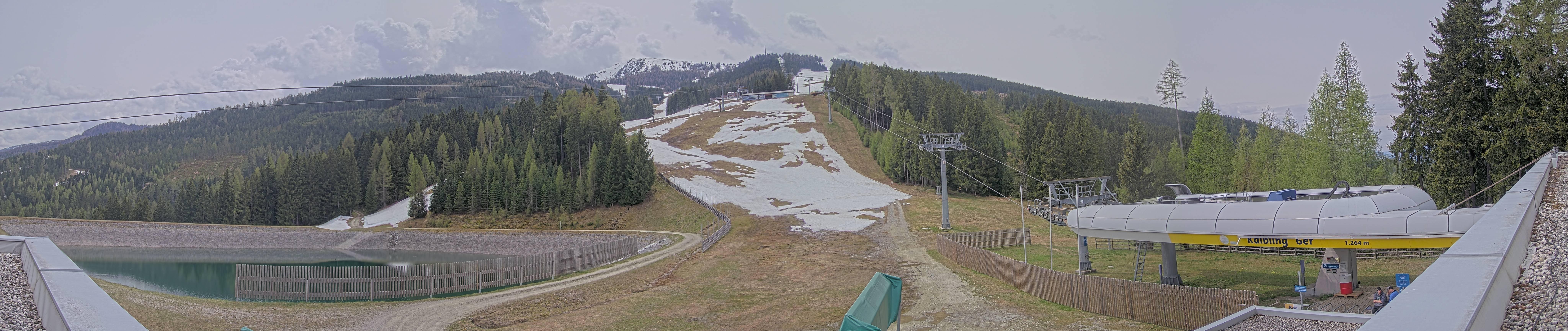 Archiv Foto Webcam Hauser Kaibling: Talstation Kaibling 6er