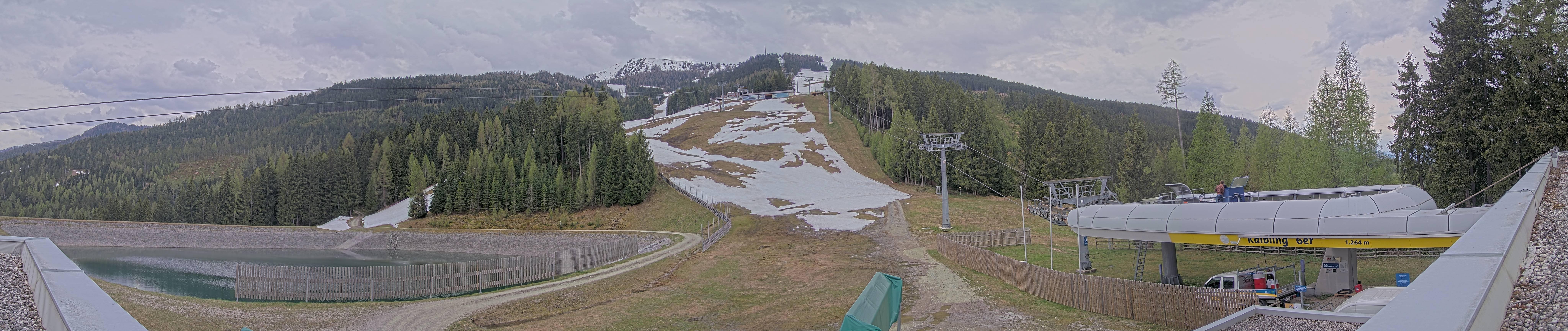 Archiv Foto Webcam Hauser Kaibling: Talstation Kaibling 6er