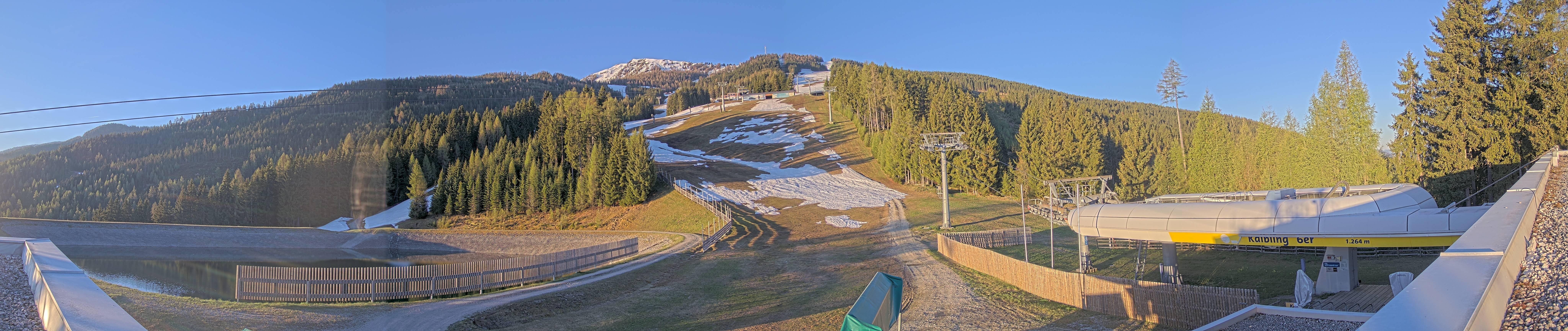 Archiv Foto Webcam Hauser Kaibling: Talstation Kaibling 6er