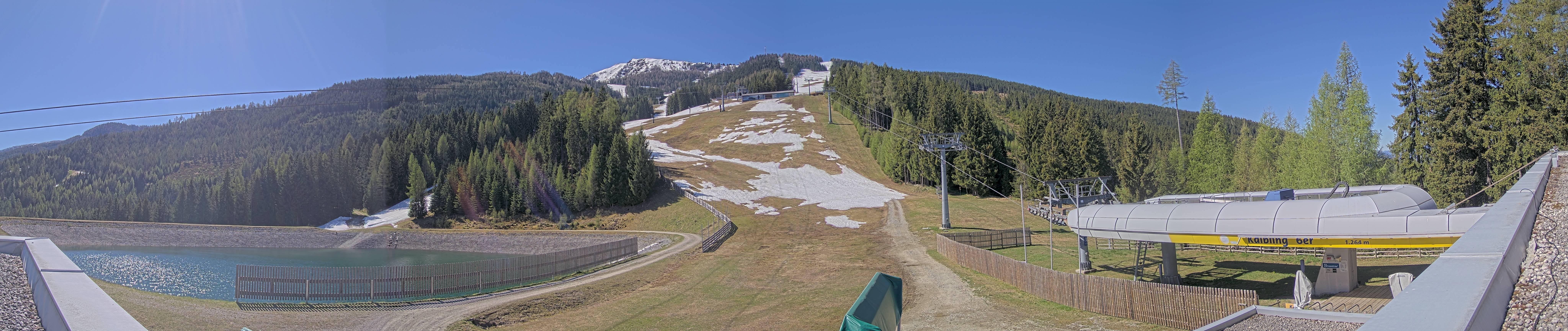 Archiv Foto Webcam Hauser Kaibling: Talstation Kaibling 6er