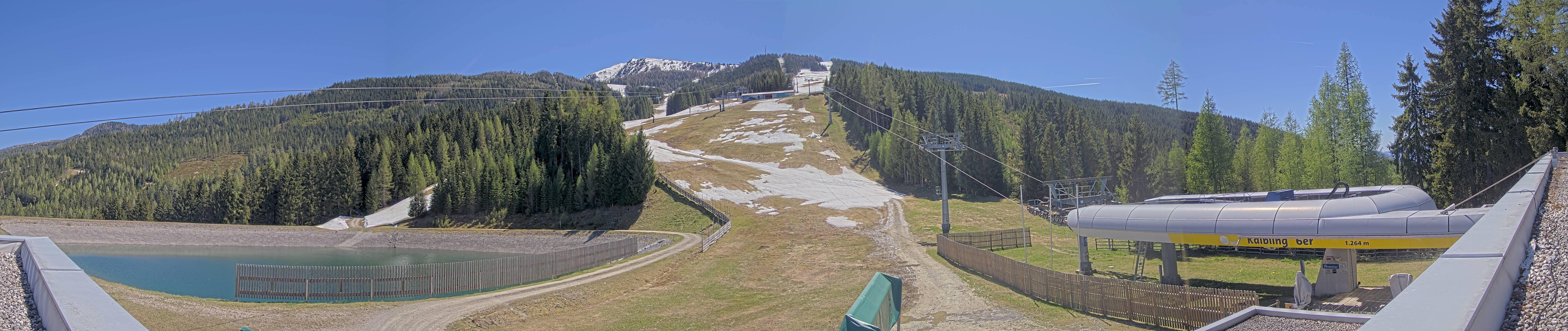 Archiv Foto Webcam Hauser Kaibling: Talstation Kaibling 6er