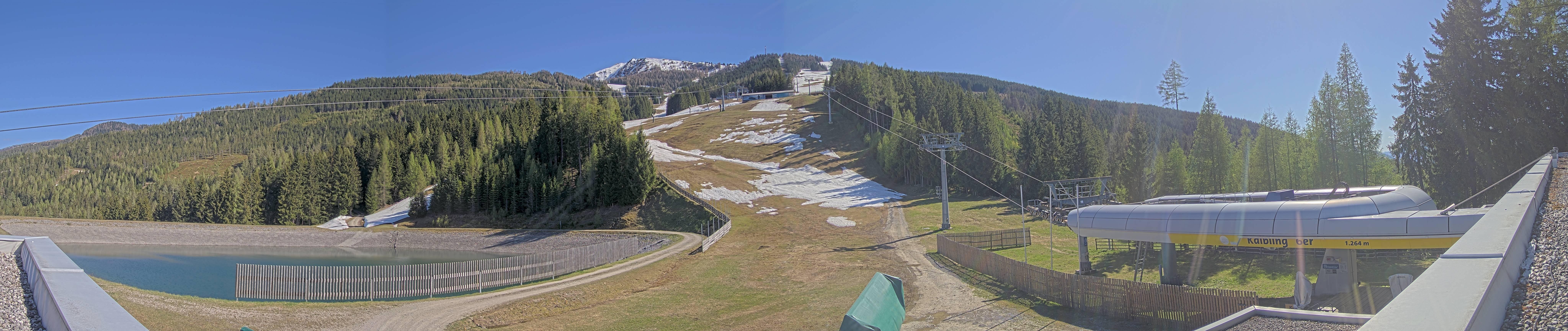 Archiv Foto Webcam Hauser Kaibling: Talstation Kaibling 6er