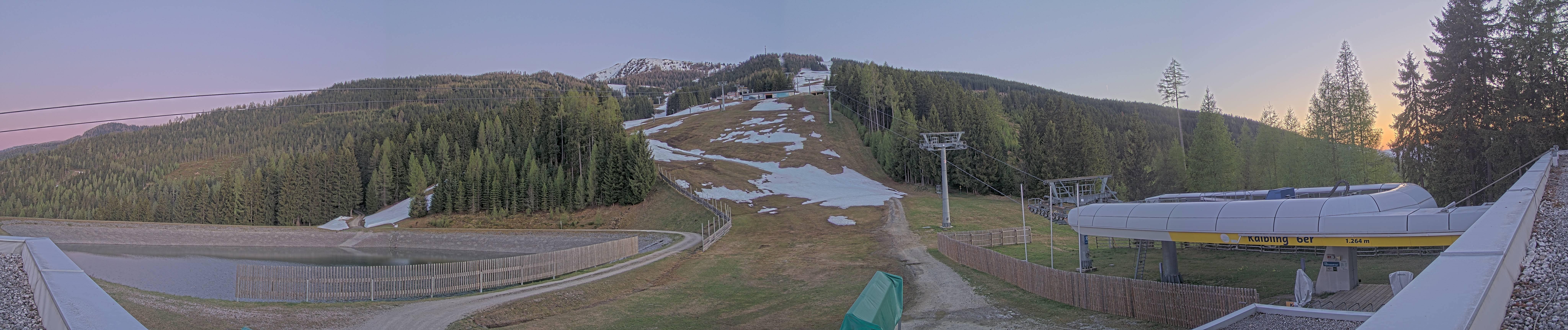 Archiv Foto Webcam Hauser Kaibling: Talstation Kaibling 6er