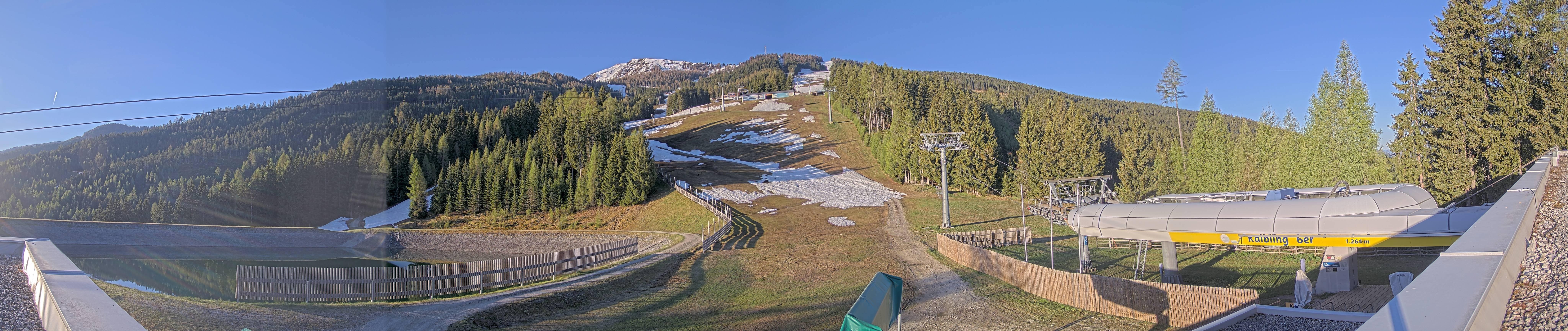 Archiv Foto Webcam Hauser Kaibling: Talstation Kaibling 6er