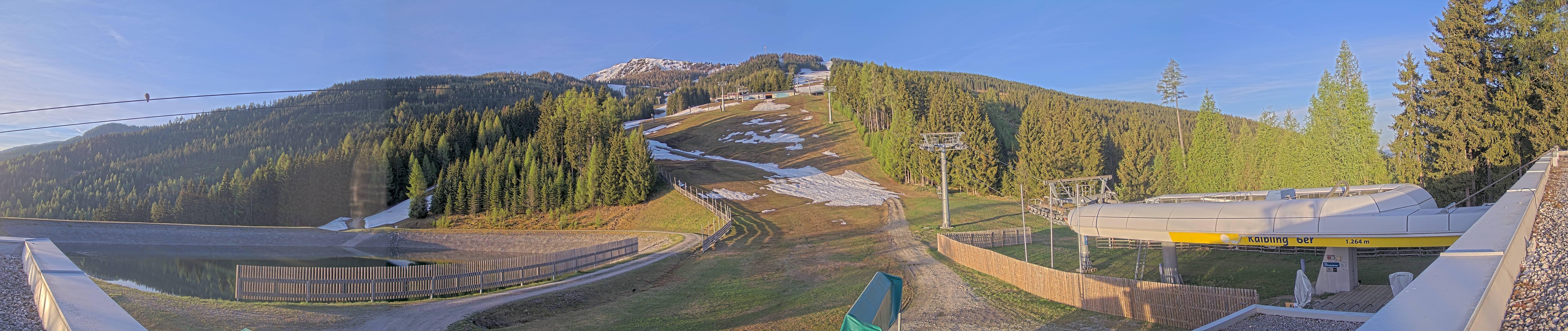 Archiv Foto Webcam Hauser Kaibling: Talstation Kaibling 6er