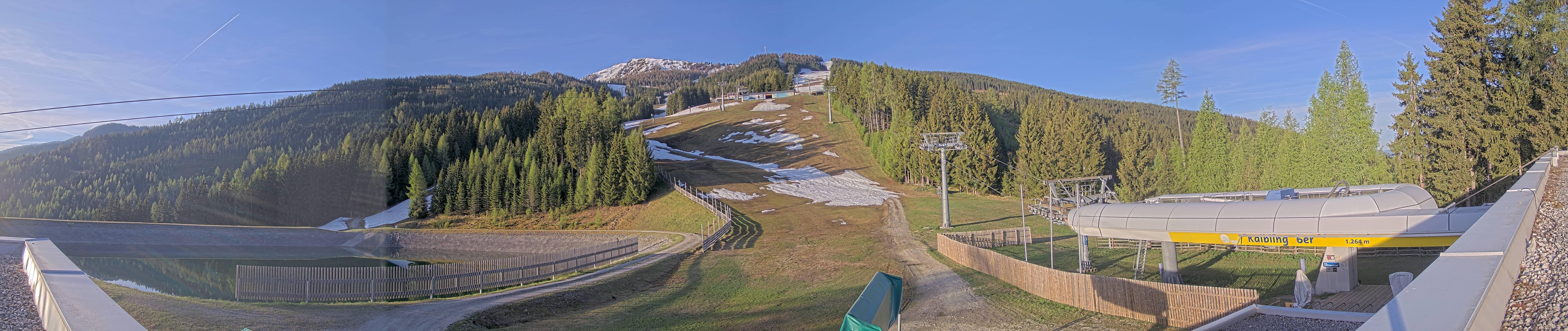 Archiv Foto Webcam Hauser Kaibling: Talstation Kaibling 6er