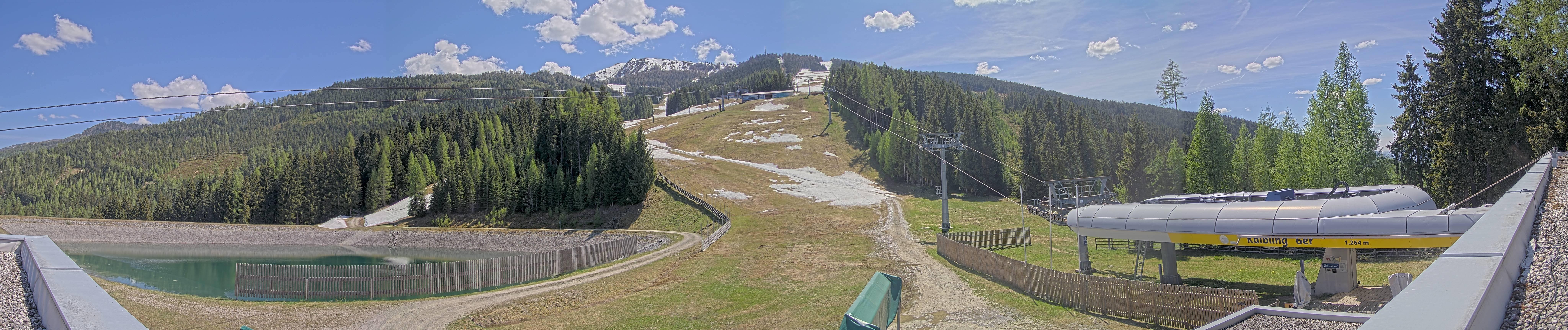 Archiv Foto Webcam Hauser Kaibling: Talstation Kaibling 6er