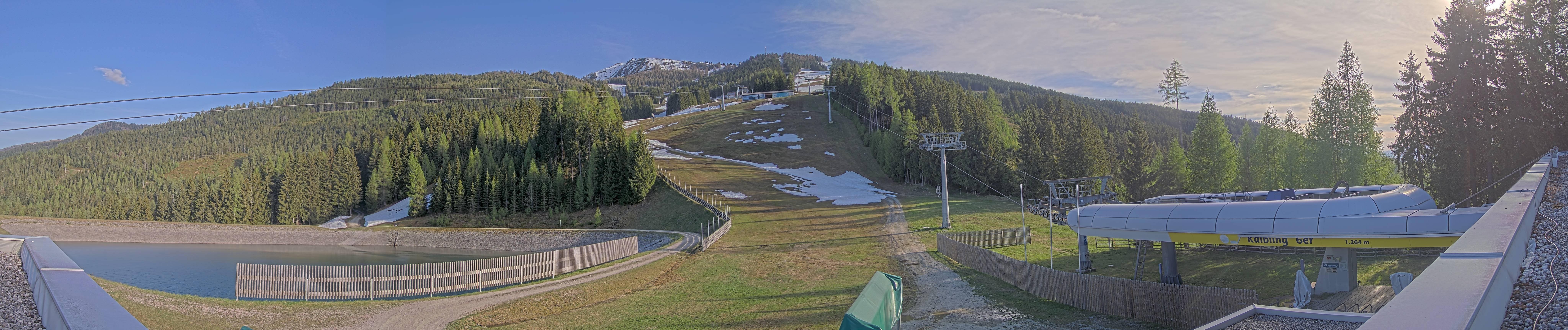 Archiv Foto Webcam Hauser Kaibling: Talstation Kaibling 6er