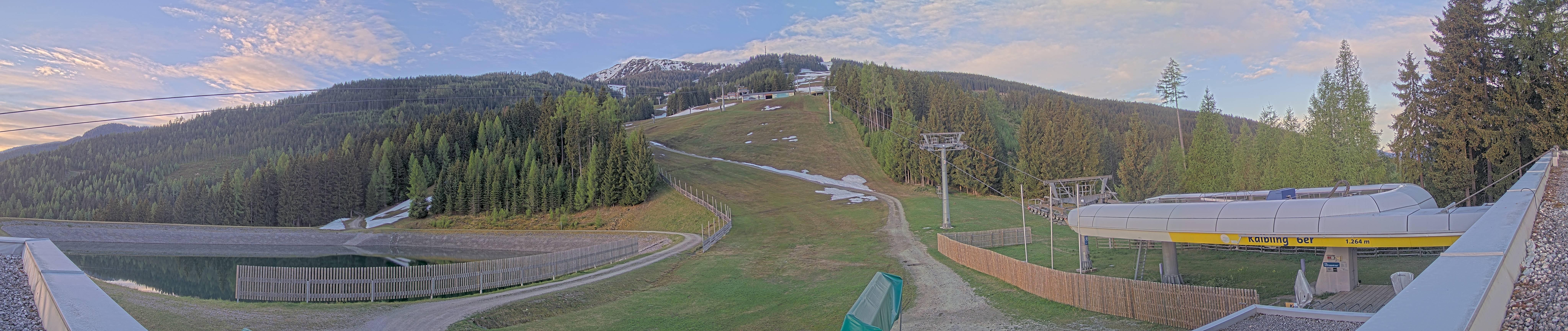 Archiv Foto Webcam Hauser Kaibling: Talstation Kaibling 6er