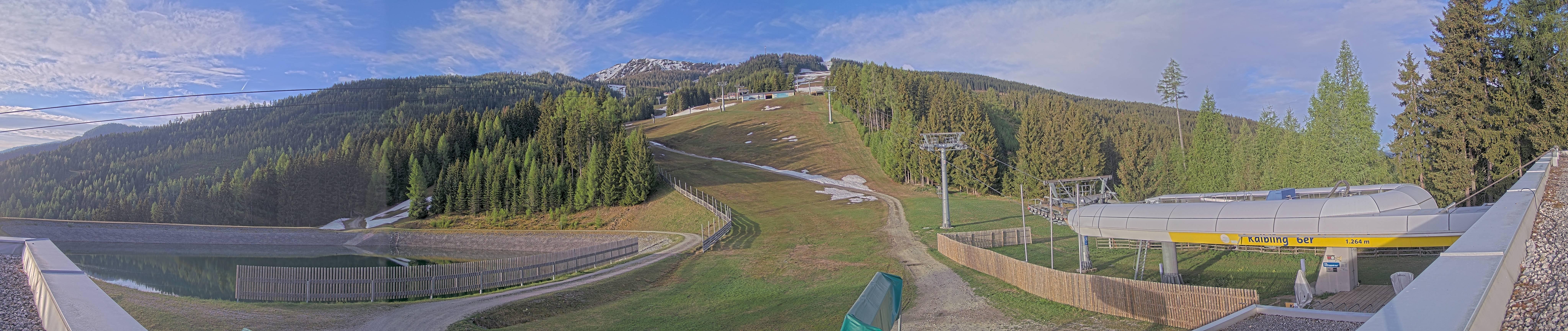 Archiv Foto Webcam Hauser Kaibling: Talstation Kaibling 6er
