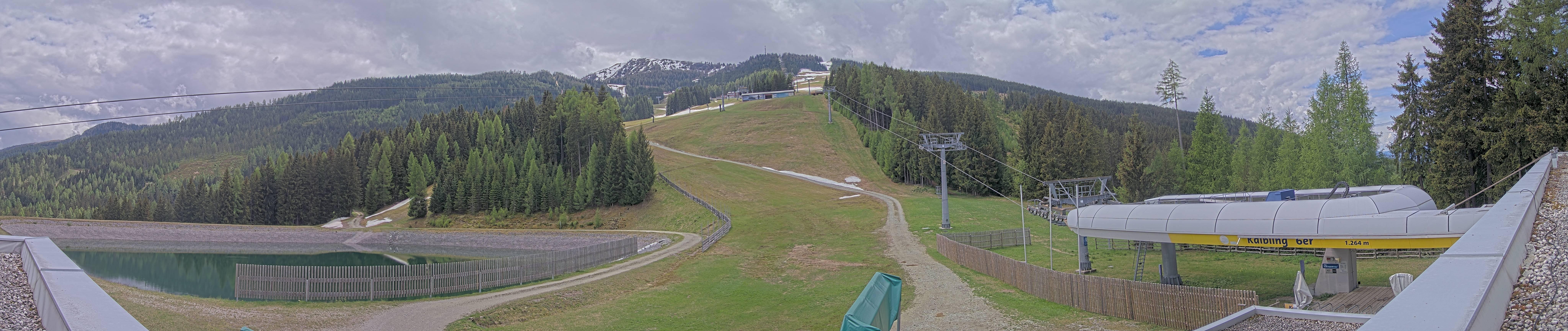 Archiv Foto Webcam Hauser Kaibling: Talstation Kaibling 6er