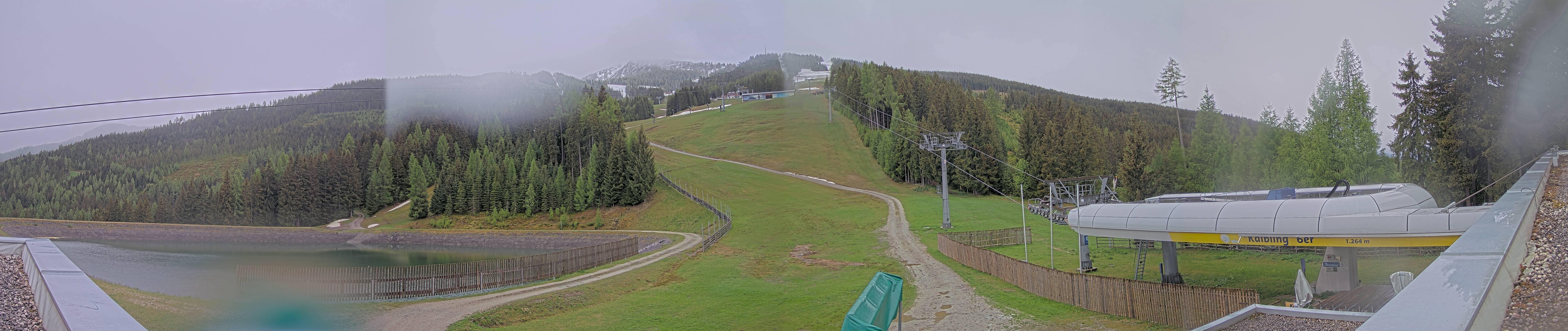 Archiv Foto Webcam Hauser Kaibling: Talstation Kaibling 6er