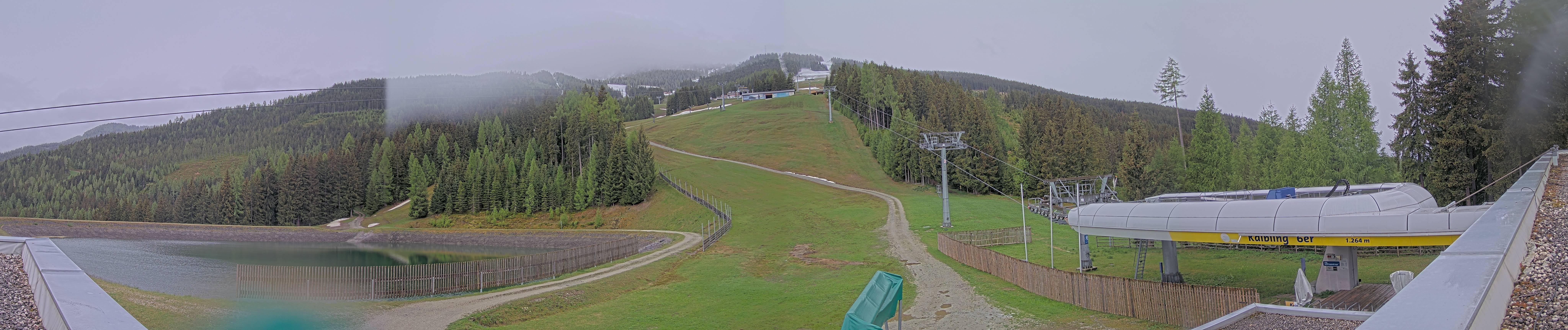 Archiv Foto Webcam Hauser Kaibling: Talstation Kaibling 6er