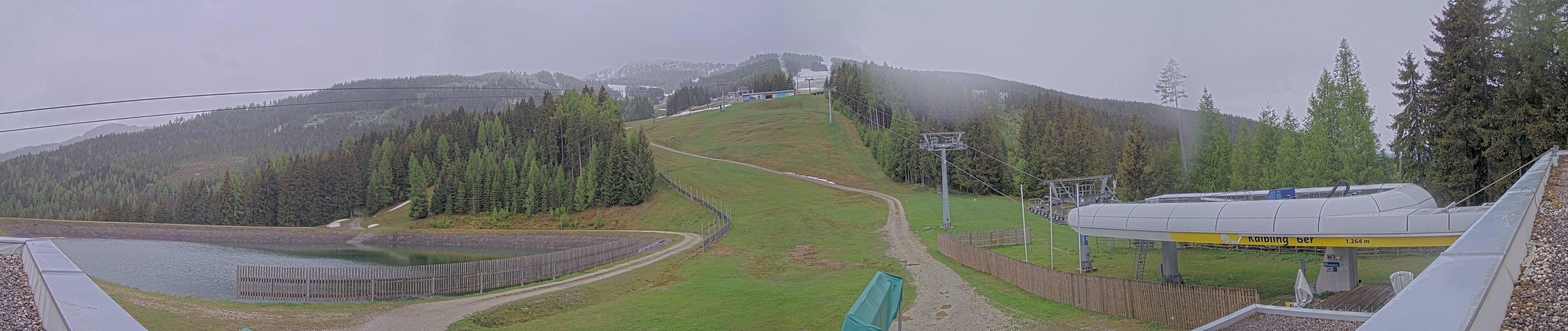 Archiv Foto Webcam Hauser Kaibling: Talstation Kaibling 6er