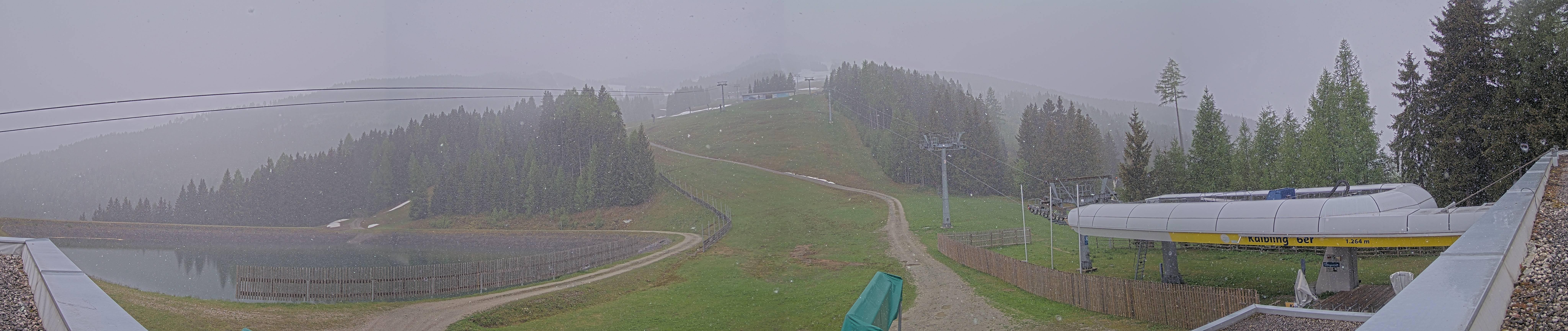 Archiv Foto Webcam Hauser Kaibling: Talstation Kaibling 6er