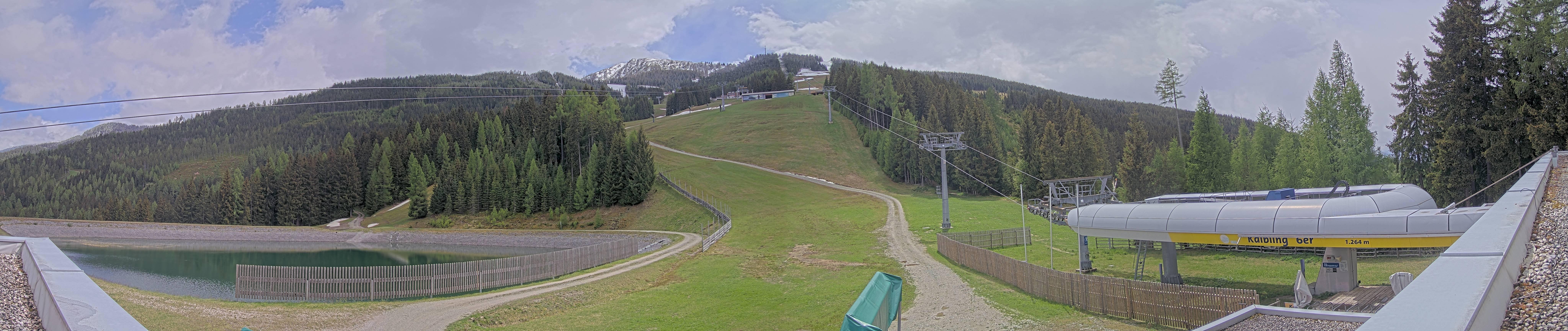 Archiv Foto Webcam Hauser Kaibling: Talstation Kaibling 6er