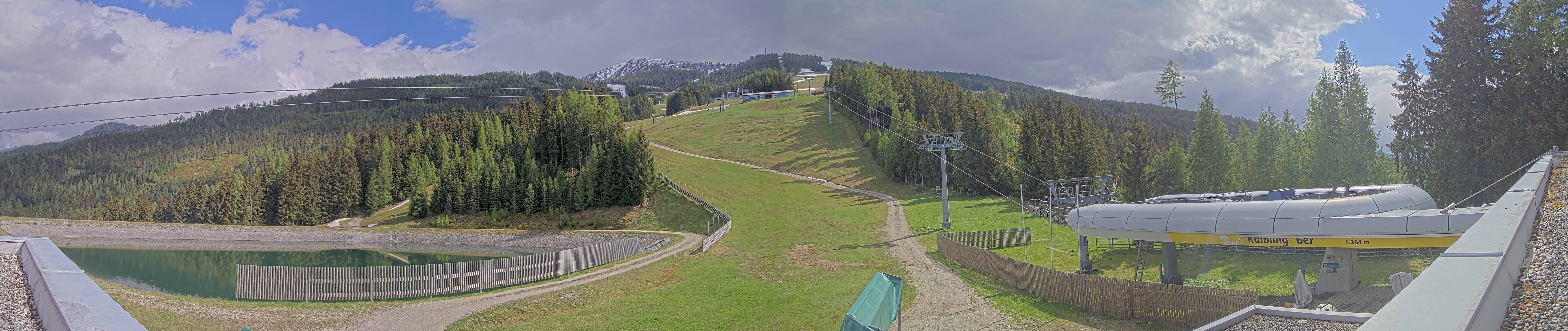 Archiv Foto Webcam Hauser Kaibling: Talstation Kaibling 6er