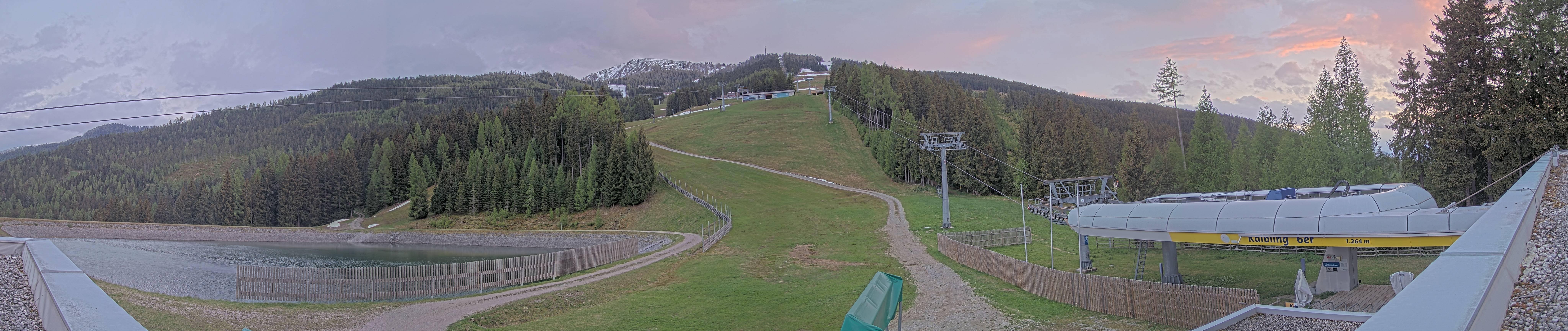 Archiv Foto Webcam Hauser Kaibling: Talstation Kaibling 6er